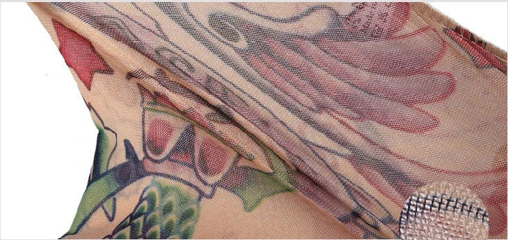 Unisex Tattoo-like Arm Sleeves with UV Protection